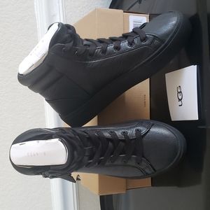New! Ugg Olli High Top Leather Sneaker